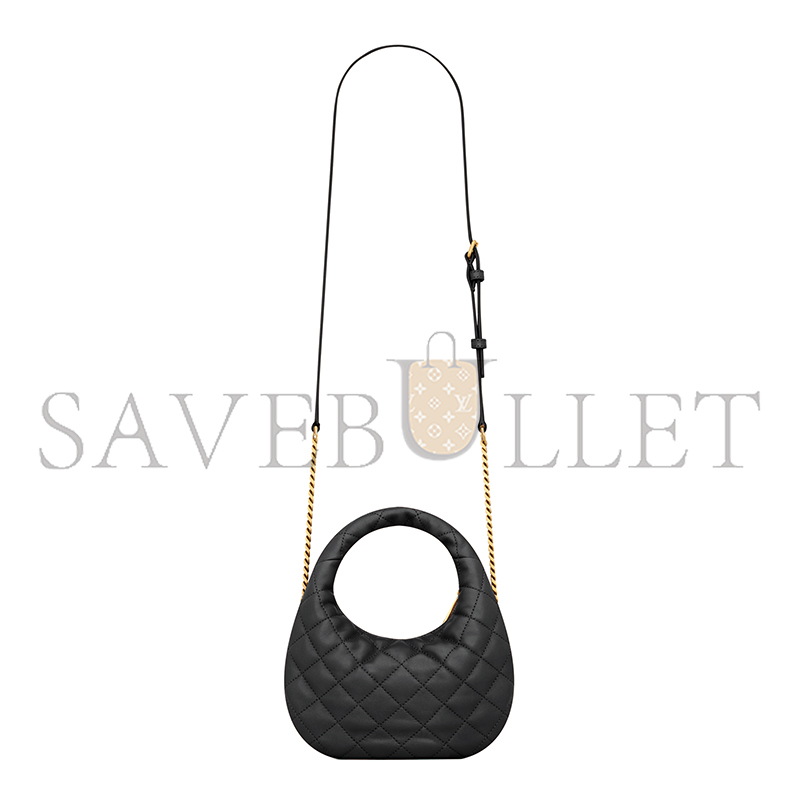 YSL ICARINO MINI IN QUILTED NAPPA 871329AAANG1000 (19*12*5cm)
